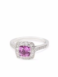 Tiffany & Co. Pre-Owned кольцо Legacy с сапфиром и бриллиантами