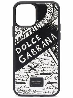 Dolce & Gabbana чехол для iPhone 12 с логотипом