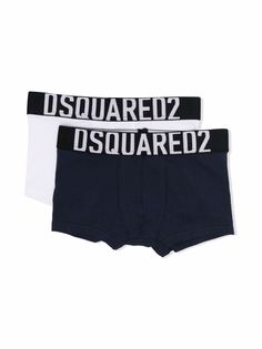 Dsquared2 Kids комплект из двух боксеров с логотипом