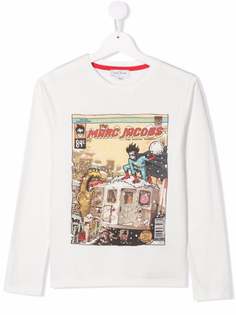 The Marc Jacobs Kids рубашка Superhero с длинными рукавами