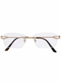 Cartier Eyewear очки в прямоугольной оправе