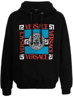 Versace худи с логотипом