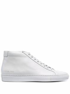 Common Projects высокие кеды на шнуровке