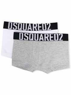 Dsquared2 Kids комплект из двух боксеров с логотипом