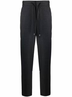 A.P.C. elastic-drawstring tapered trousers
