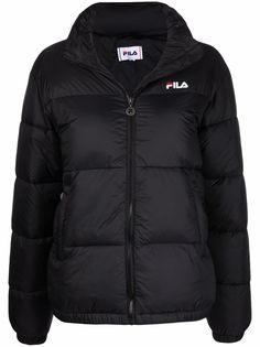 Fila пуховик с логотипом