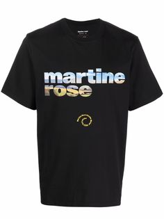 Martine Rose футболка с логотипом