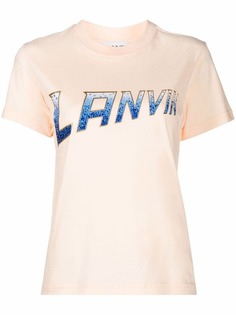 LANVIN футболка с логотипом