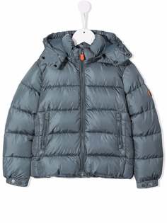 Save The Duck Kids пуховик на молнии с капюшоном