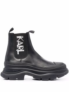Karl Lagerfeld ботинки челси с логотипом