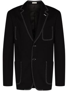 Alexander McQueen джинсовый пиджак