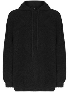Edward Crutchley knitted hooded sweater