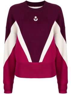 Isabel Marant Étoile пуловер в стиле колор-блок