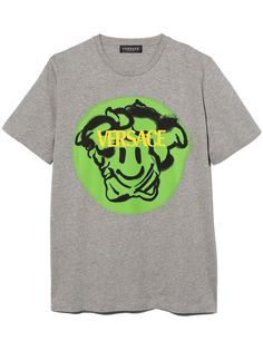 Versace Kids футболка с принтом Medusa Smile
