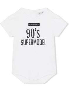 Dolce & Gabbana Kids боди с короткими рукавами