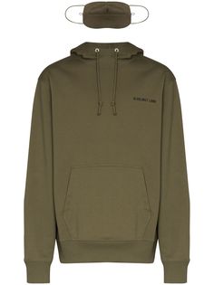 Helmut Lang комплект из худи и маски с логотипом