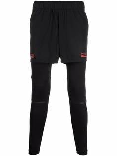 Ea7 Emporio Armani тайтсы с шортами
