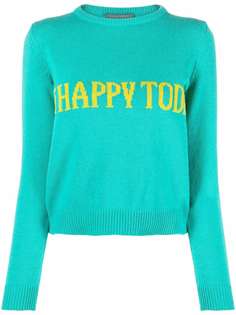 Alberta Ferretti джемпер Be Happy Today