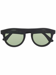 Retrosuperfuture солнцезащитные очки Racer в круглой оправе