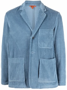 Barena вельветовый однобортный пиджак