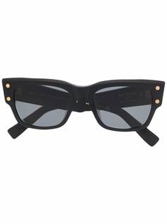 Balmain Eyewear солнцезащитные очки B-IV в массивной оправе