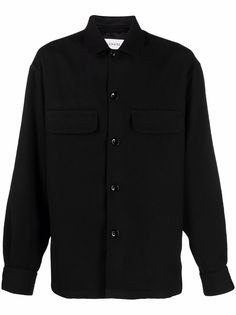 Lemaire шерстяная куртка-рубашка