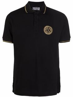 Versace Jeans Couture рубашка поло с логотипом