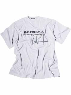 Balenciaga футболка RuPaul с логотипом