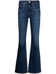 Veronica Beard расклешенные джинсы Beverly с завышенной талией