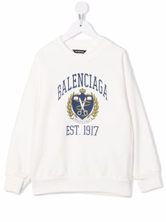 Balenciaga толстовка с принтом