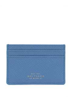Smythson картхолдер с логотипом
