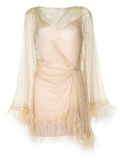 Rachel Gilbert декорированное платье мини