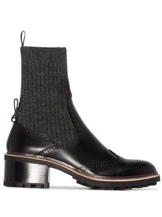 Chloé ботинки Franne с эластичной вставкой Chloe