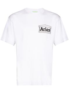 Aries футболка Aries с логотипом
