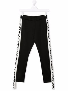 Gaelle Paris Kids спортивные брюки с логотипом