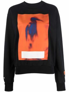 Heron Preston толстовка с графичным принтом