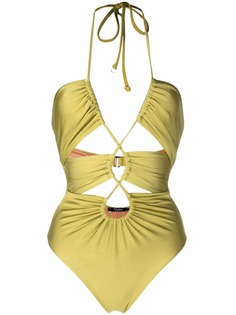 Noire Swimwear купальник со сборками