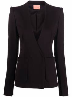 THE ANDAMANE блейзер с глубоким V-образным вырезом