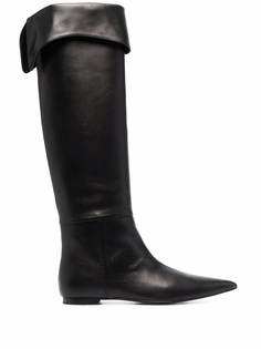 KHAITE сапоги с заостренным носком