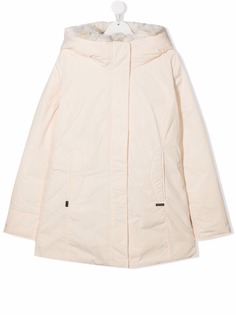 Woolrich Kids пуховик с капюшоном