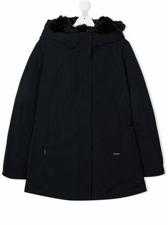 Woolrich Kids пуховик с капюшоном