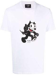 Neil Barrett футболка из коллаборации с Felix The Cat