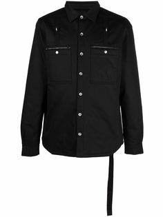 Rick Owens DRKSHDW куртка-рубашка с карманами