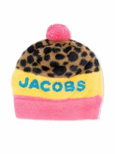 The Marc Jacobs Kids шапка из искусственного меха с помпоном