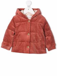 Chloé Kids вельветовый пуховик