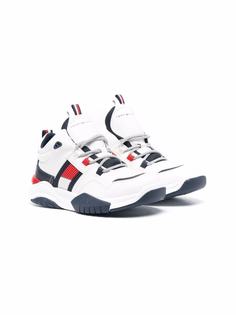 Tommy Hilfiger Junior высокие кроссовки с нашивкой-логотипом