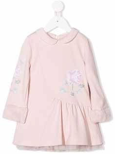 Lapin House платье с цветочным принтом и сборками