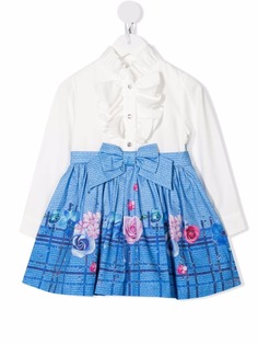 Lapin House платье с цветочным принтом