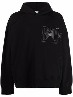 C2h4 худи с графичным принтом