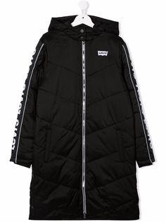 Levis Kids пуховик с логотипом